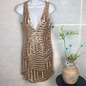 NWT Lookbook Sequin Mini Dress